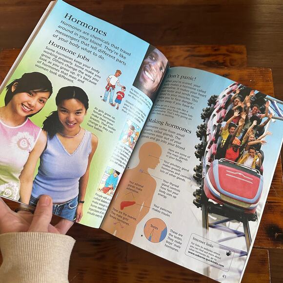 Scholastic Usborne First Encyclopedia Of The Human Body Paperback Book - Picture 7 of 11